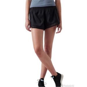 Athleta Mesh Racer Run Short 4"